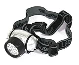 Produkt-Bild: MONZ Helmlicht Helmleuchte Fahrradlicht 7 LEDs