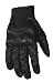Power Trip DTP Mens Motorcycle Gloves Black/Black S
