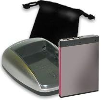 SONY NP-FT1 Equivalent Digital Camera Battery & AC/DC (Home/Car) Charger for DSC-T5 / DSC-T9 / DSC-M1 & Many More