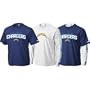 San Diego Chargers Navy/White Gameday 3 in 1 Tee Combo