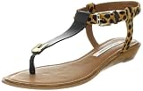 Diane von Furstenberg Womens Dion T-Strap Sandal