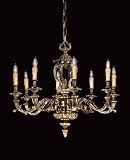 Chandelier - Art Nouveau Finish