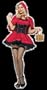 Miss Lil Red Riding Costume Small