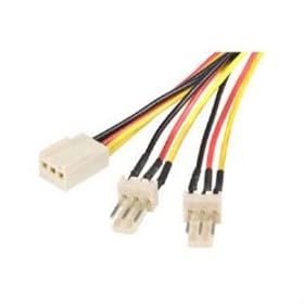 New - StarTech 12in TX3 Fan Power Splitter Cable - BH2322