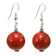 Handmade Coral Earrings
