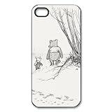 Disney Winnie the Pooh iPhone 5 Case Black and White iPhone 5 Case