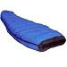 TAIGA Talisman-Lite Water-Repellent DRYLOFT® 800+ Fillpower Goosedown Sleeping Bag (choices: +5°C/41°F or 0°C/32°F), Mummy Style, Blue, Including Stuffsack, German Designed, MADE IN CANADA