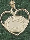 Anderson Jewelry Penn State Nittany Lions Head Heart Gold Charm