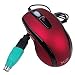 Mouse Optical 2000DPI Rd/bk Fps 6500 Frames/sec 5.8 Mega Pix Ps