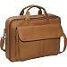 David King & Co. Top Zip Laptop Briefcase (Tan)