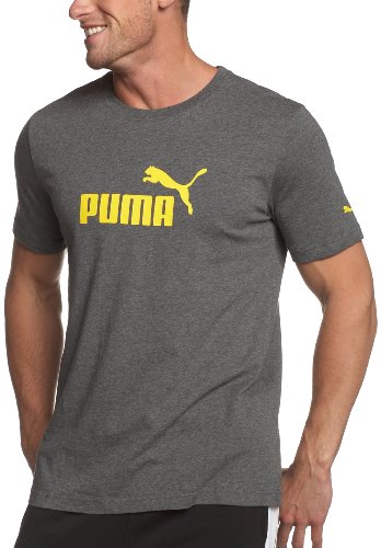 Puma Men's Heathered #1 Logo Tee