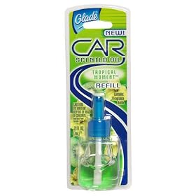 Glade Car Scented Oil Refill Tropical Moment 12 units