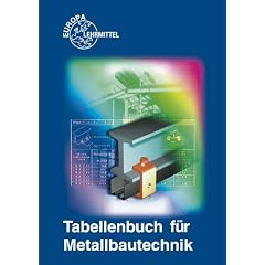 Tabellenbuch f�r Metallbautechnik