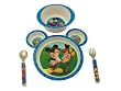 The First Years Mickey Mouse 4 Piece Feeding Set