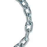 Koch A01161 3/16 by 20-Feet Grade 30 Proof Coil Chain , Zinc Plated
