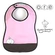 Peek-a-Boo Baby Bib (Pink) by O.R.E.