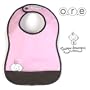 Sugarbooger Baby Bib, Peek-A-Boo Pink