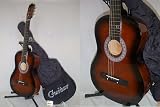 Austin Bazaar 38 Coffee Color Guitar with Carrying Bag and Accessories