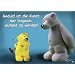 Tatzino Postkarte - Geduld ist die Kunst, nur langsam w�tend zu werden!