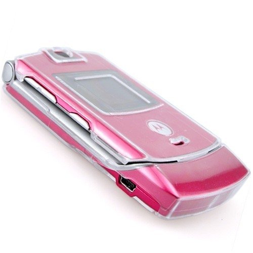 Prima Crystal Lucite RAZR Case - Case for cellular phone - crystal clear - Motorola RAZR