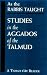 As the Rabbis Taught: Studies in the Aggados of the Talmud