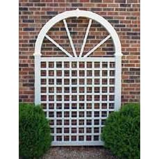 Trellises: Hampton Style PVC by Dura-Trel