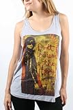 Obey - Don'T Believe The Hype Womens Rayon Tank in Heather Grey