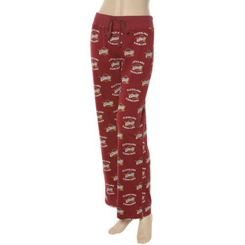 Cleveland Cavaliers Ladies Wine Maverick Pajama Pants (Large)