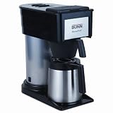 Bunn BTX-B(D) ThermoFresh High Altitude 10-Cup Commercial-Style Coffee Brewer, Black