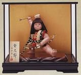 五月人形 真多呂 武者人形 ケース飾り 金太郎（ケース付） 14-39