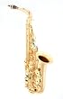 La Sax Big Lip Alto In A Royal Gold Plate Finish