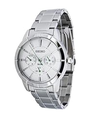 Seiko GMT Silver Dial Stainless Steel Ladies Watch SKY717