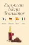 European Menu Translator