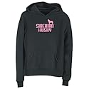 Sweatshirt Woman Black " Retro Siberian Husky " Dog