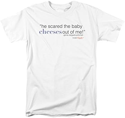 Modern Family Sitcom Comedy TV Series Scared the Baby Cheeses Adult T-Shirt