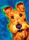 Irish Terrier Art Print on Canvas