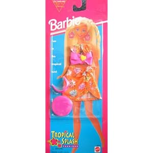 Barbie Tropical Splash Fashions (1995 Arcotoys, Mattel)
