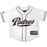 San Diego Padres Infant Home White Replica Jersey