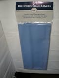 Blue Director's Chair Covers: Seat, Back and 2 Round Seat Sticks