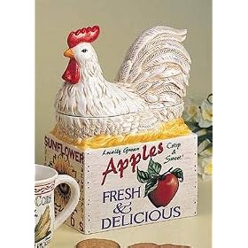 Rooster Cookie Jar by Variety Gift Shop