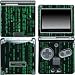GAMER GRAFFIX Computer Code Skin for Game Boy Advance