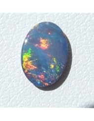 O&G Australia Natural Opal Doublet Gemstone, 7x5mm