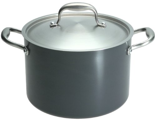 Anolon Titanium Non Stick Dishwasher Safe 8-Quart Stockpot with Lid