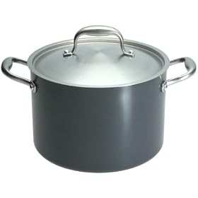 Anolon Titanium Non Stick Dishwasher Safe 8-Quart Stockpot with Lid by Anolon