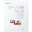 MEMOREX 32020700 CD JEWEL CASE INSERTS (50 PK)