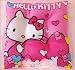 pink hello kitty cushion 14*14 iches