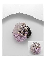 Cotton Waxed Thread Rose Quartz Ring