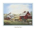 2 Art Prints Antique John Deere Tractor Vintage Farm Poster