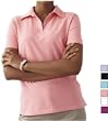 Devon & Jones Pink - Stretch Polo (DP305W)