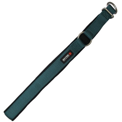 Wolters Cat&Dog Professional Comfort 61265 Schlupfhalsband 35cm x 25mm petrol/schwarz Preisvergleich